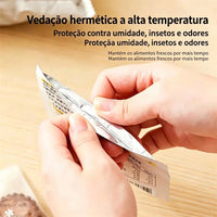 Mini Heat Sealer Plastic Bag Heat Sealing Machine Rechargable Plastic Storage Package Sealer Handheld Clip Bag Food Heat Sealer