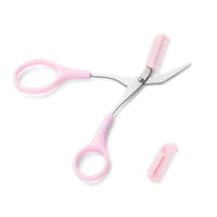 Vanont Precision stainless steel eyebrow scissors with comb